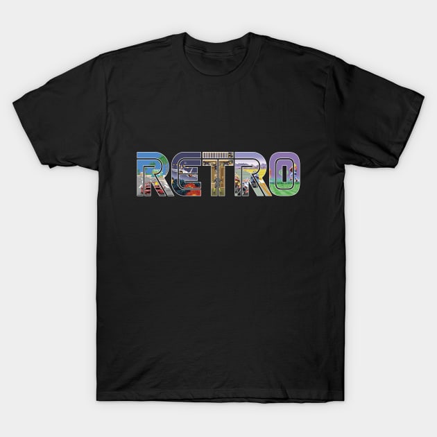 Retro Gaming T-Shirt by retrogameraddict